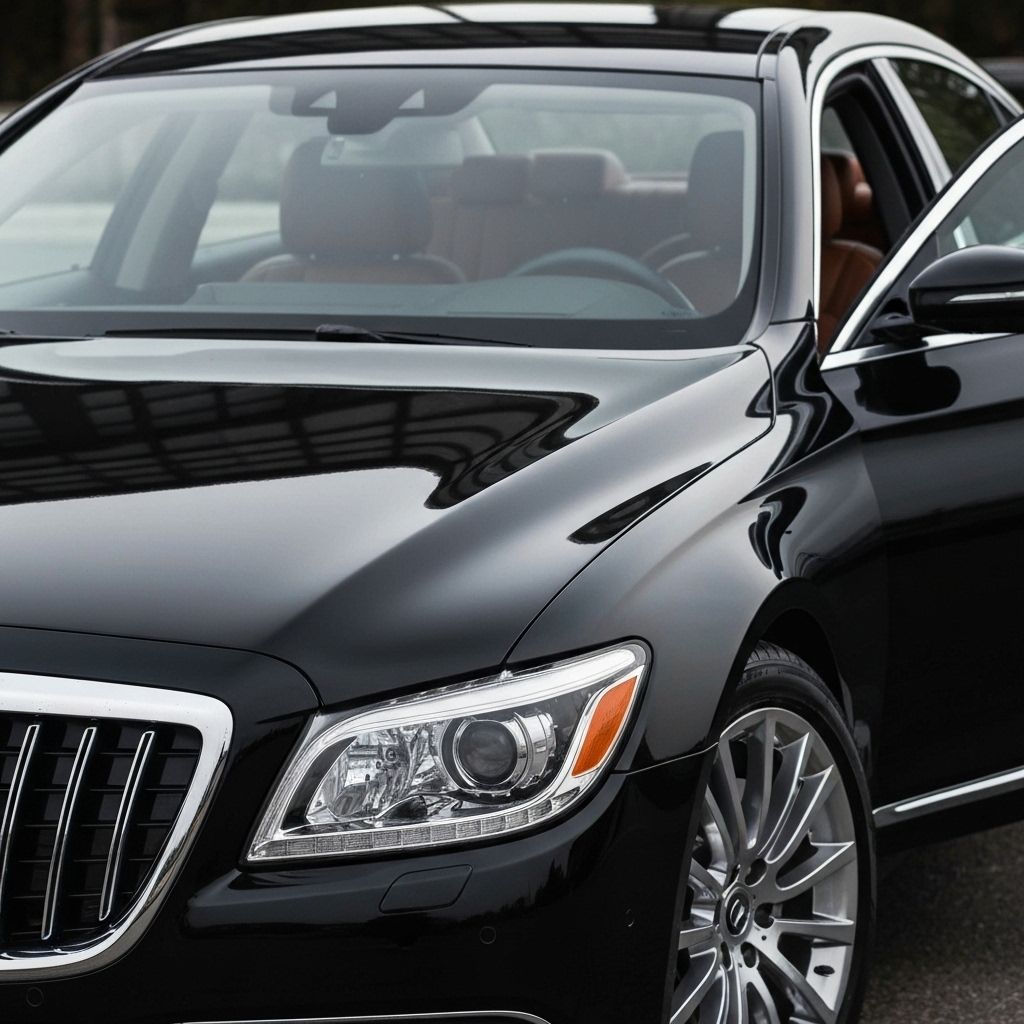 Professional car detailing result